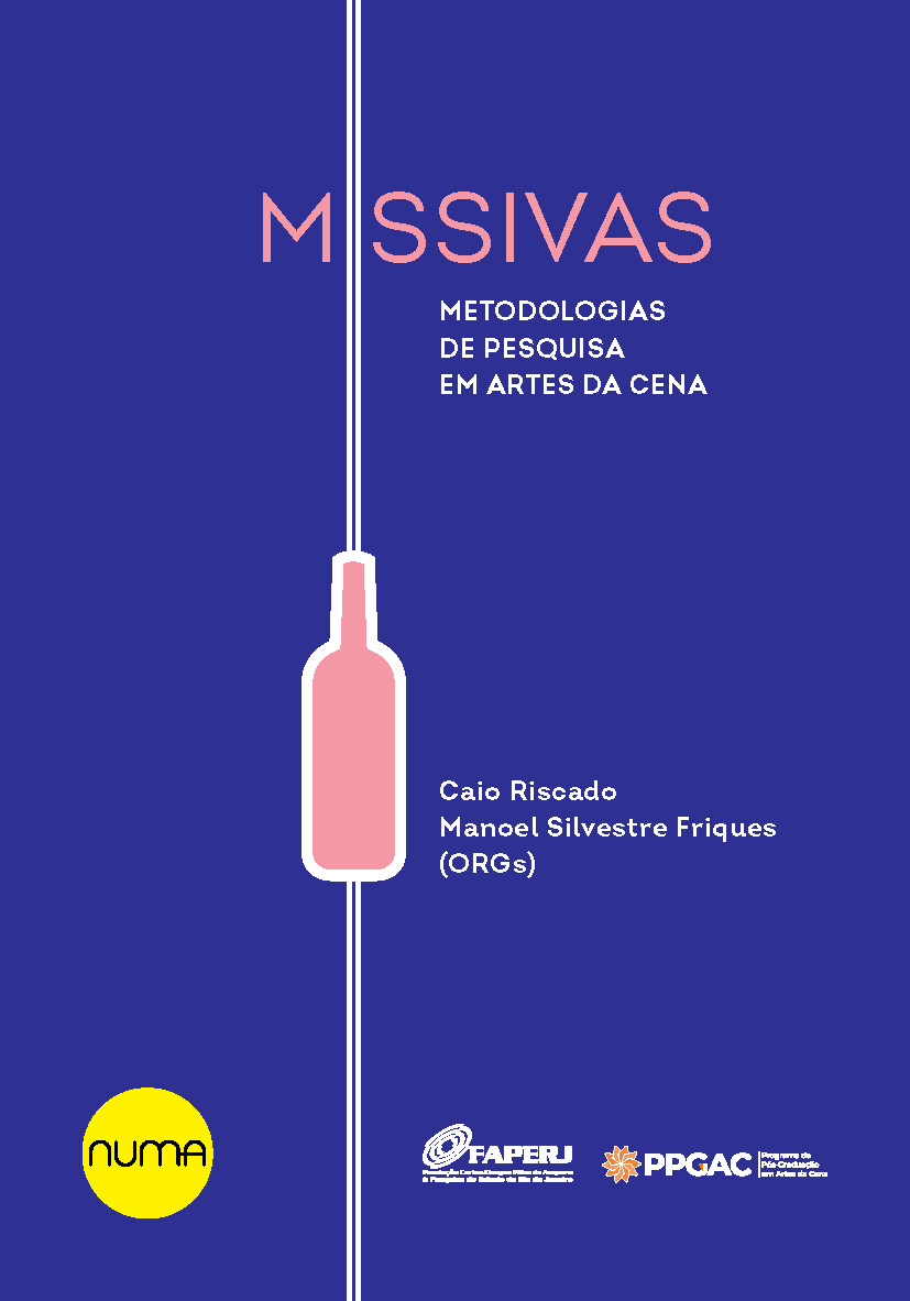 Missivas – Metodologias de pesquisa em artes da cena